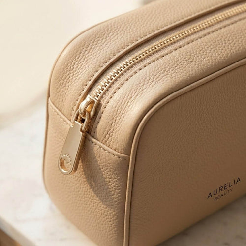 Aurelia Beauty Signature Beauty Case – Kosmetiktasche Beige