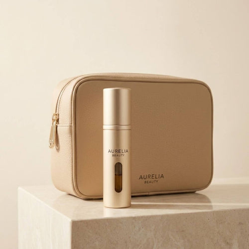 Aurelia Beauty Signature Beauty Case – Kosmetiktasche Beige
