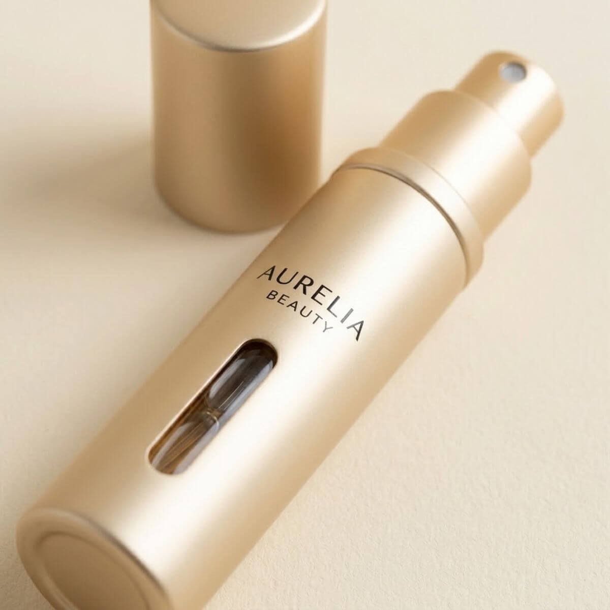 Aurelia Beauty Signature Travel Atomizer, Nachfüllbarer Parfümzerstäuber
